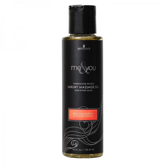 Me & You Massage Oil Passion Fruit Guava 4.2oz