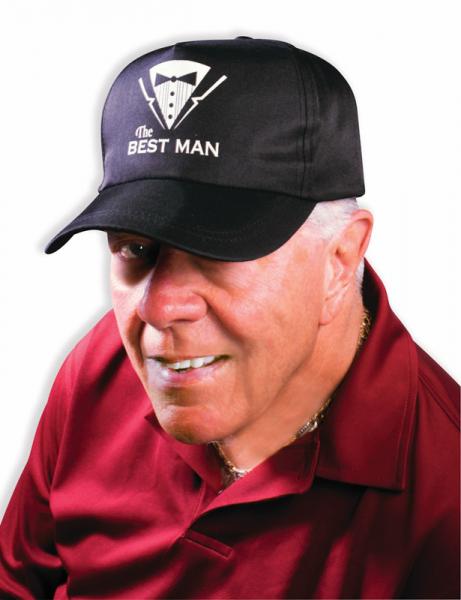 Bachelor Hat Best Man Black