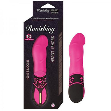 Ravishing Secret Lover Silicone 10 Function Waterproof-pink