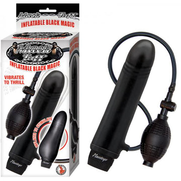 Mack Tuff Vibrating Inflatable Black Magic Black