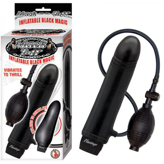 Mack Tuff Vibrating Inflatable Black Magic Black