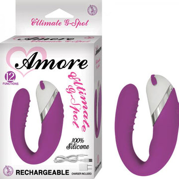 Amore Ultimate G Spot 12 Function Purple Vibrator