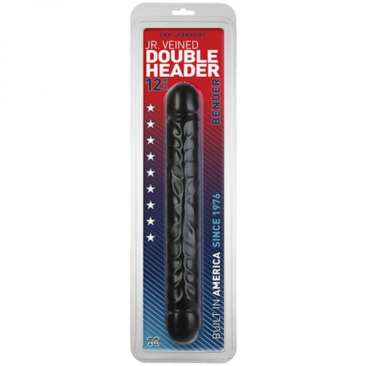 Jr. Veined Double Header - 12in - Bender Black