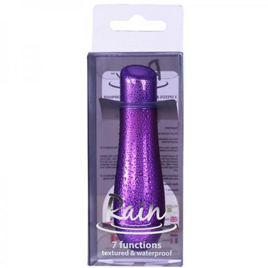 Rain 3in Textured 7 Function Purple