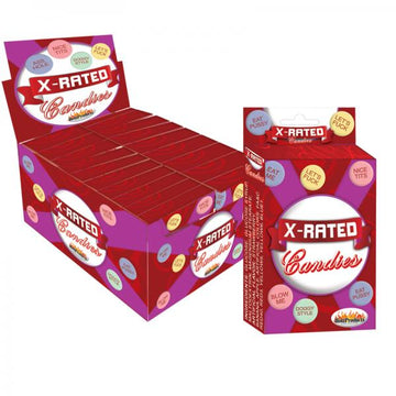 X Rated Candy With Assorted Sayings 24 Boxes/display