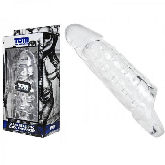 Tom Of Finland Clear Realistic Cock Enhancer