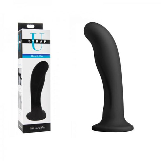 Strap U Heart-on Silicone Dildo