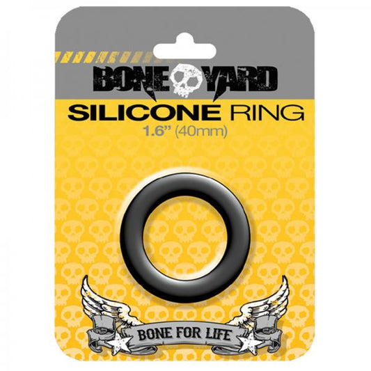 Boneyard Silicone Ring 40mm Black