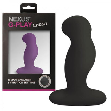 Nexus Gplaylrg Unisex Vibrator - Black