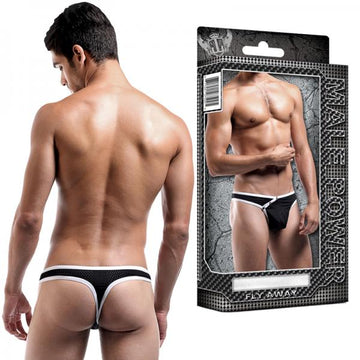 Fly Away Snap Thong Sm Black