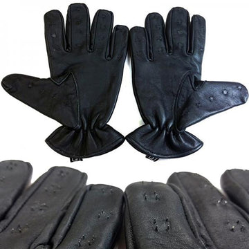 Rouge Vampire Gloves Black Medium