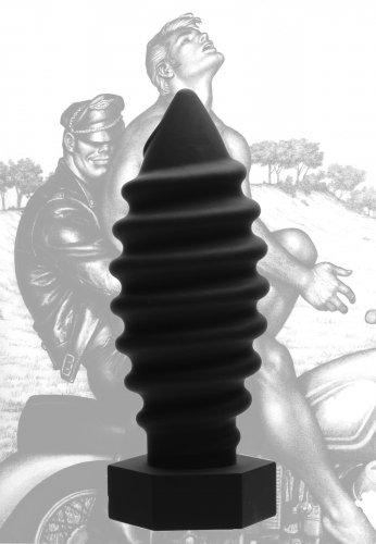 Tom Of Finland Screw U Butt Plug Black