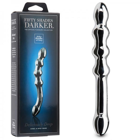 Fifty Shades Darker Deliciously Deep Steel G-spot Dildo