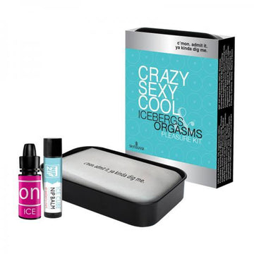 Crazy Sexy Cool Icebergs &amp; Orgasms Cooling Arousal Pleasure Kit