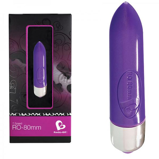 7 Speed RO-80mm Bullet Vibrator Purple