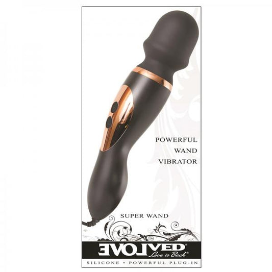 Evolved Super Wand Massager Silicone Head Multi Function