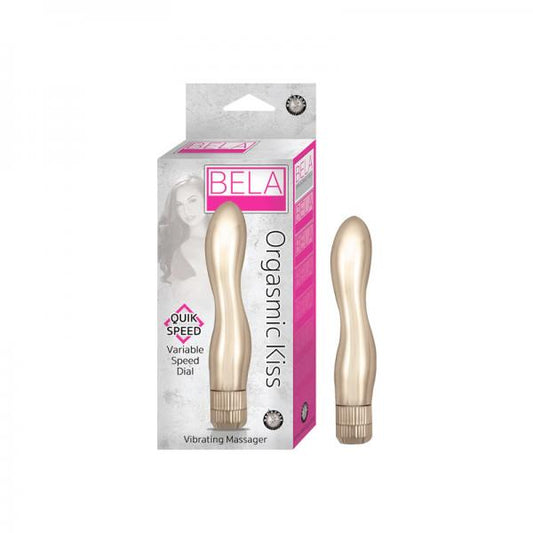 Bela Orgasmic Kiss Gold Vibrating Massager