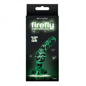 Firefly Glass - Angled Plug - Clear