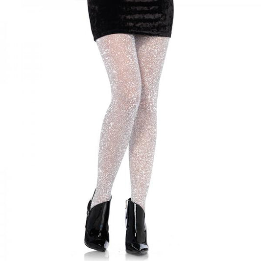 Lurex Tights O/s Silver