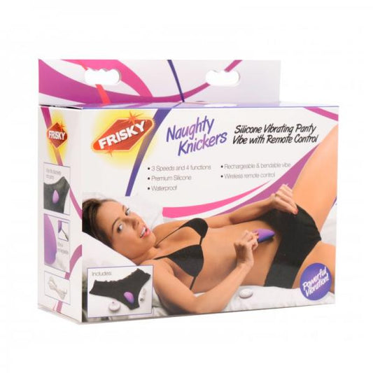 Frisky Naughty Knickers Silicone Remote Panty Vibe