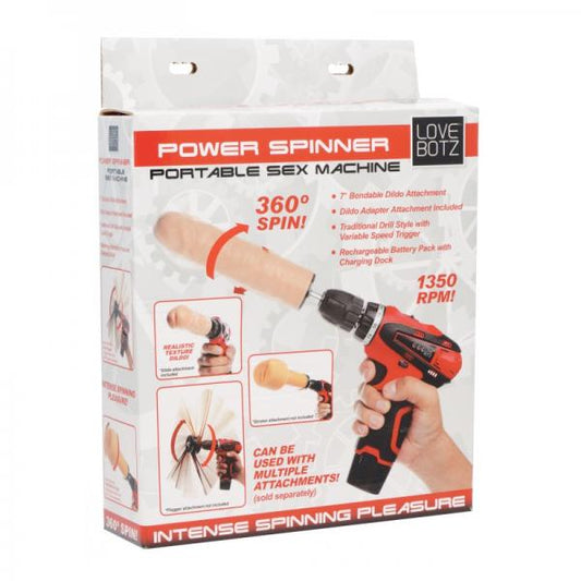 Lovebotz Power Spinner Portable Drill Sex Machine