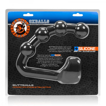 Oxballs Buttballs Asslock &amp; Cocksling, Black Ice