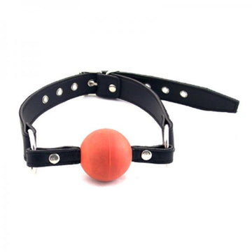 Rouge Ball Gag Black W/red Ball