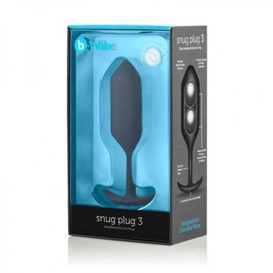 B-vibe Snug Plug 3 Black