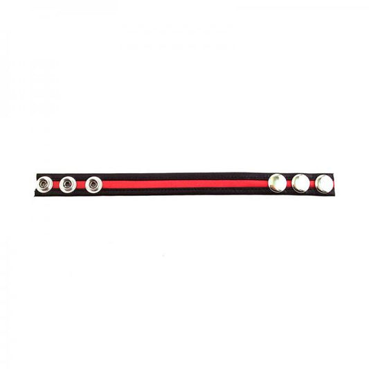 Rouge Cock Strap Black/red