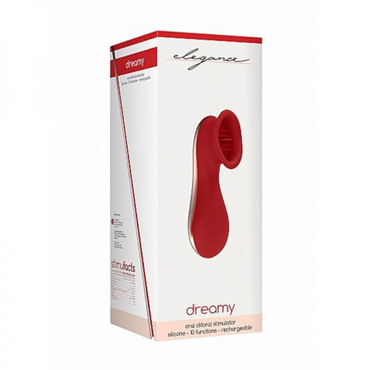 Elegance Dreamy Oral Clitoral Stimulator - Red