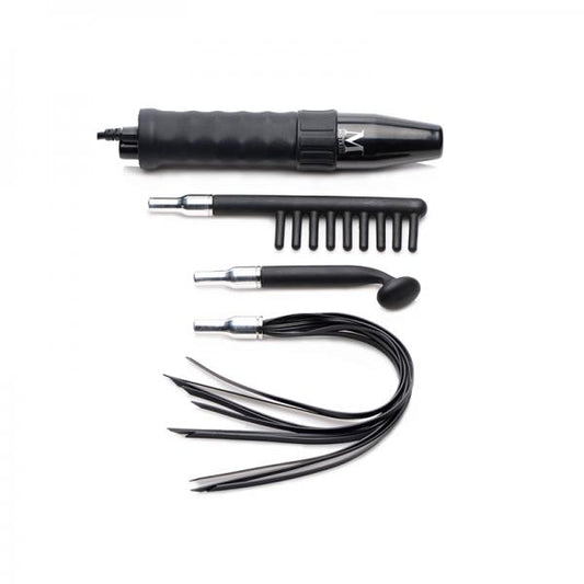 Mistress By Isabella Sinclaire Deluxe E-stim Wand Kit W 3 Silicone Attachments