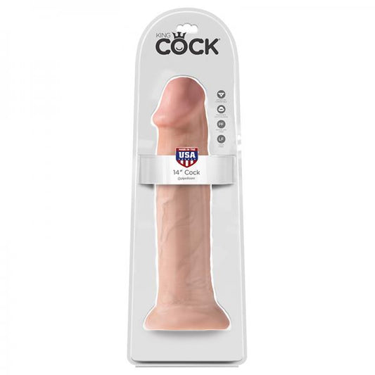 King Cock 14in Cock Flesh