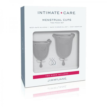 Jimmyjane Intimate Care Menstrual Cups Clear