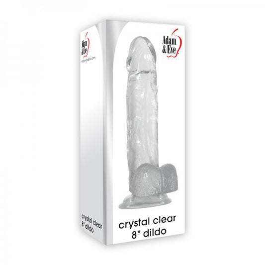 A&e Crystal Clear 8in Dildo