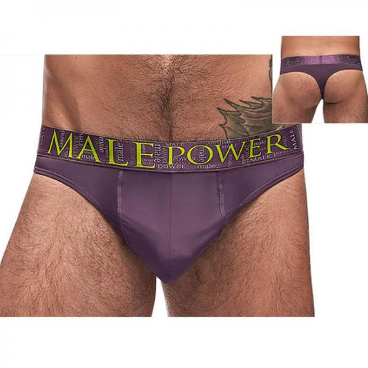 Male Power Avant Garde Enhancer Thong Purple S/M