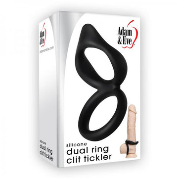 A&amp;e Silicone Dual Ring Clit Tickler