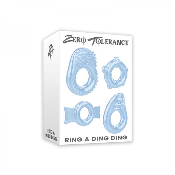 Zt Ring A Ding Ding Cock Ring Set Of 4