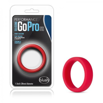 Performance - Silicone Go Pro Cock Ring - Red