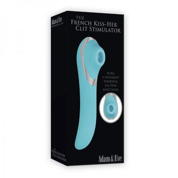 A&amp;e French Kiss-her Clitoral Stimulator Teal