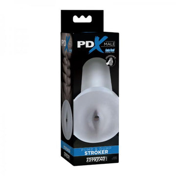 Pdx Male Pump &amp; Dump Stroker (clear)