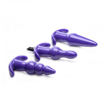 Thrill Trio Purple Anal Plug Set