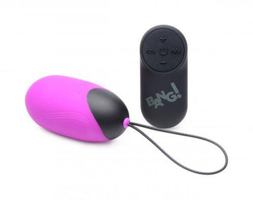 Bang XL Silicone Vibrating Egg Purple