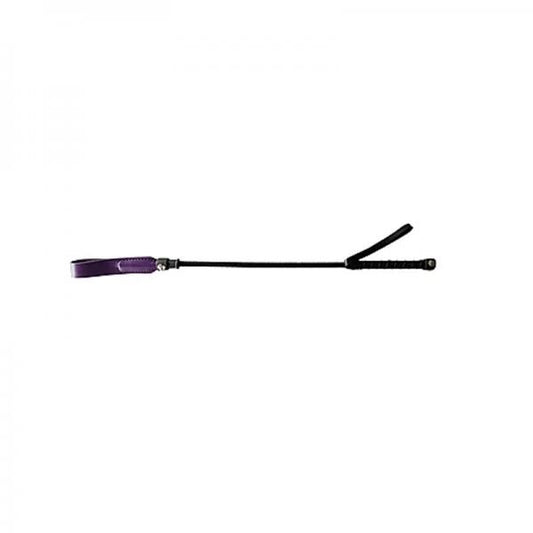 Short Riding Crop Slim Tip (20") - Purple