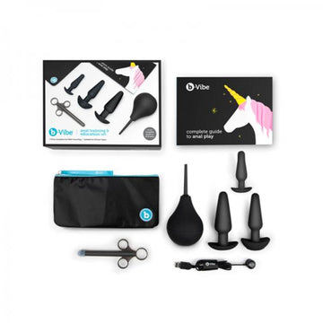 B-vibe Anal Training&amp;education Set 7pc Black