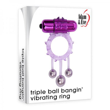 A&amp;e Triple Ball Bangin&#039; Vibrating Ring