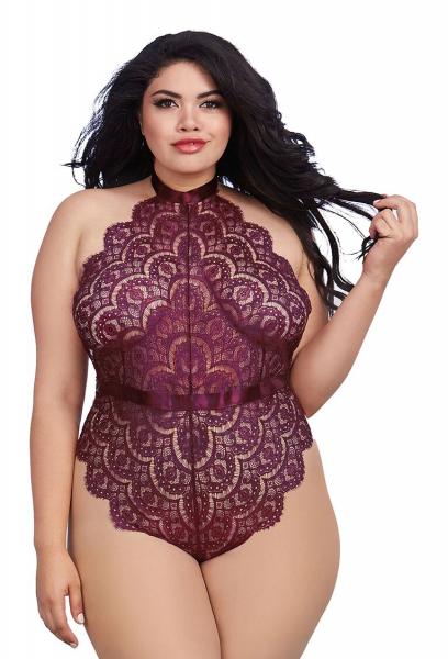 Teddy Diamond Mulberry Purple Queen O/S