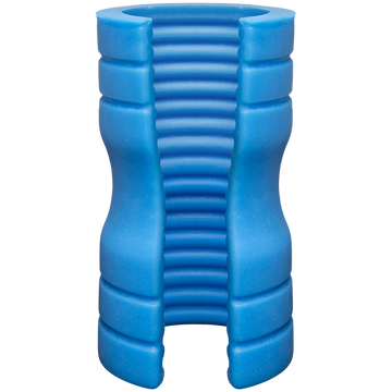 Optimale Silicone Stroker Ribbed Blue