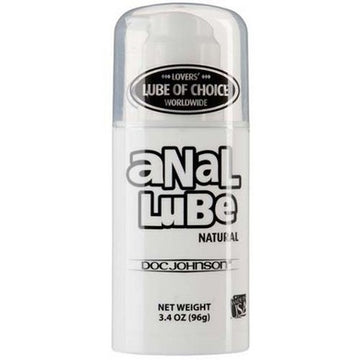 Anal Lube Natural 3.4 Oz Airless Pump