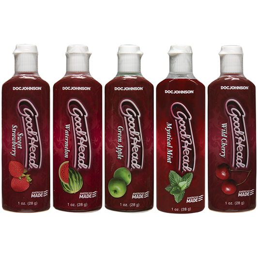 GoodHead 5 Pack Assorted Flavors 1 ounce Bottles