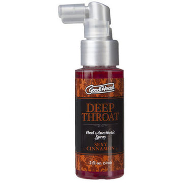 Goodhead Deep Throat Spray Cinnamon 2oz